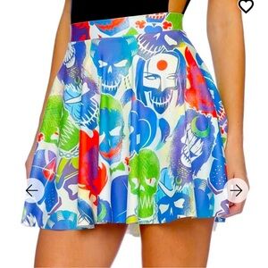Black Milk Suicide Squad Skirt Size L Harley Quinn Costume comic con festival